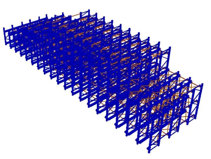 Shuttle: modelo estructural del material proporcionado